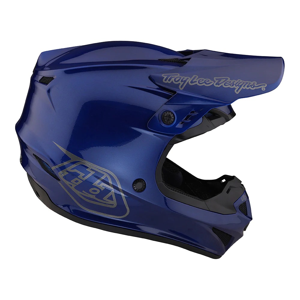 Мотошлем Troy Lee Designs GP Helmet Mono Blue Troy Lee Designs