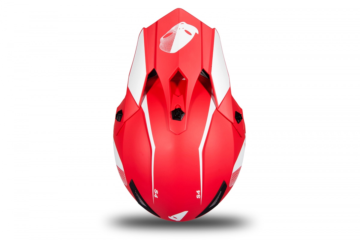 Мотошлем подростковый UFO HELMET BOY Red Matt UFO PLAST