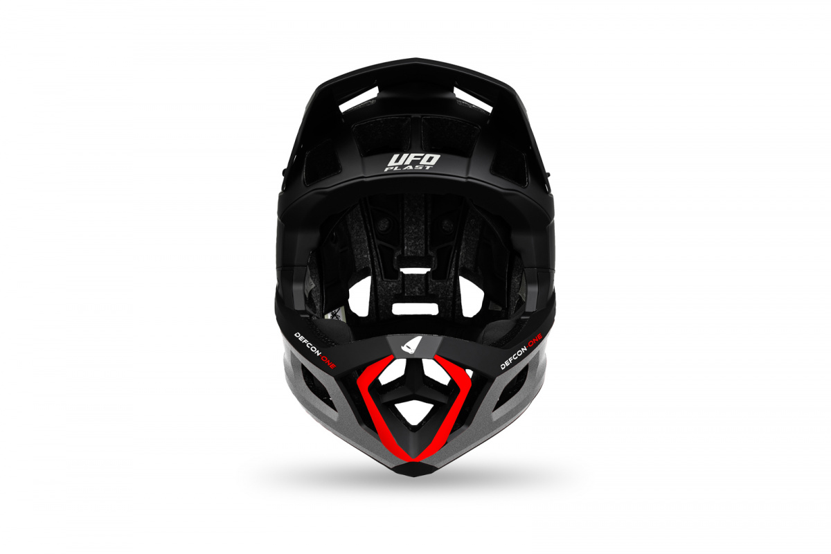 Велошлем UFO Helmet Defcon-One Black/Grey UFO PLAST