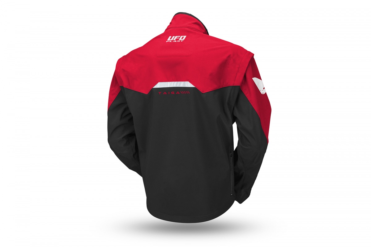Мотокуртка UFO TAIGA 2024 ENDURO JACKET Black/Red-M UFO PLAST