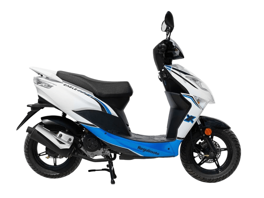 Скутер REGULMOTO EAGLE 50 (LJ50QT-3L) колёса R12