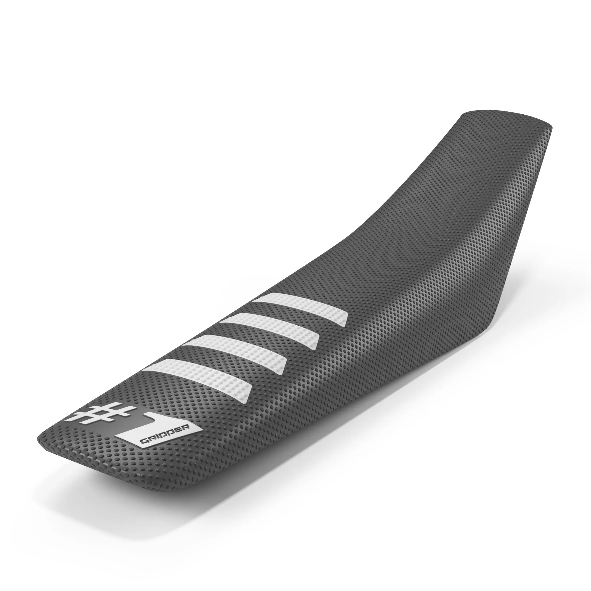 Чехол сидения универсальный ONEGRIPPER RIBBED, Dark Grey/White (OGSC02-DGWHWH) ONEGRIPPER