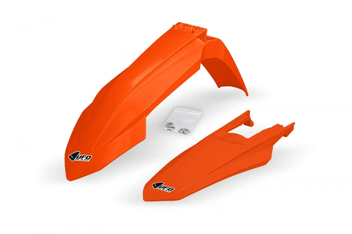 Набор крыльев UFO для KTM SX 125/250/300, SX-F 250/350/450 (2023), Orange (KTFK529@127) UFO PLAST Набор крыльев UFO для KTM SX 125/250/300, SX-F 250/350/450 (2023), Orange (KTFK529@127) UFO PLAST