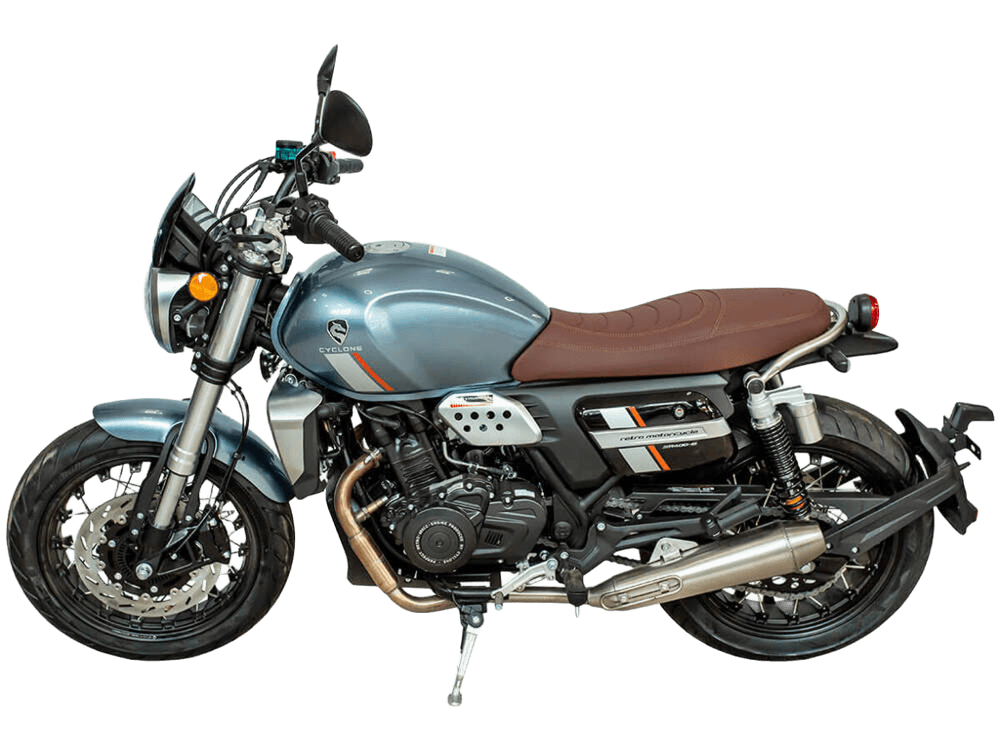 Мотоцикл CYCLONE RE401 (SR400-B) синий 2024