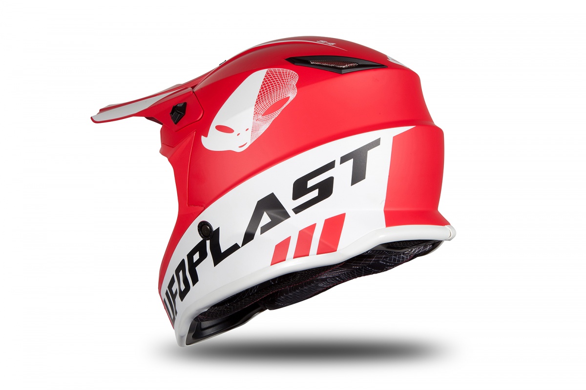 Мотошлем подростковый UFO HELMET BOY Red Matt UFO PLAST