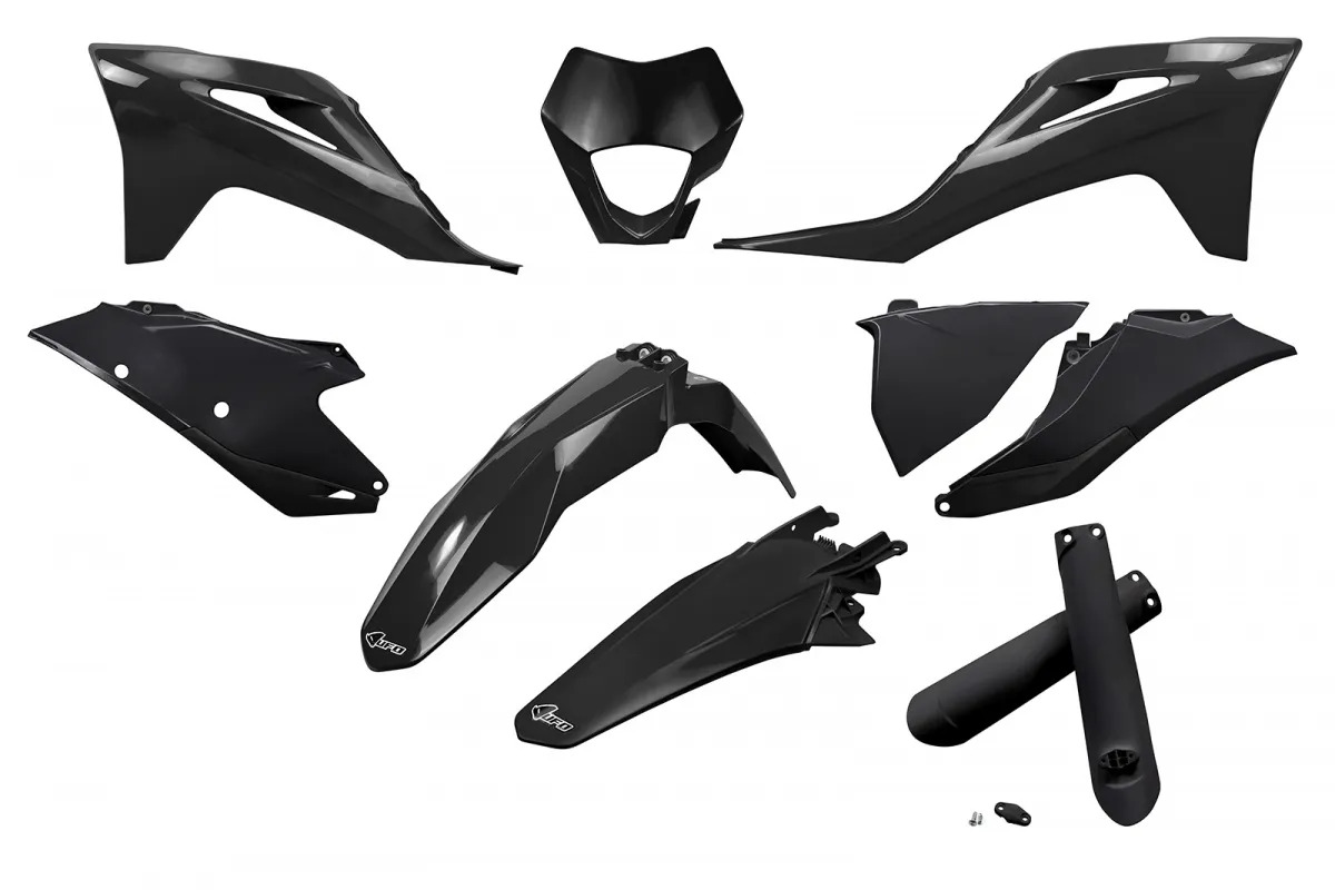 Набор пластика UFO для GASGAS EC/EC-F 250-350 2021-23 Black (GGKIT703F@001) UFO PLAST Набор пластика UFO для GASGAS EC/EC-F 250-350 2021-23 Black (GGKIT703F@001) UFO PLAST