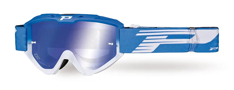 Очки PROGRIP Riot 3450 FL Light blue/White Multilayer mirror Light blue Lens (3450-327-FL) PROGRIP