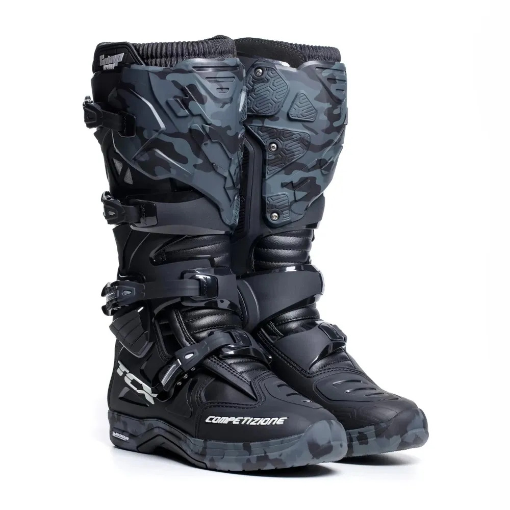 Мотоботы TCX COMP EVO 2 MICHELIN Black/Camo TCX