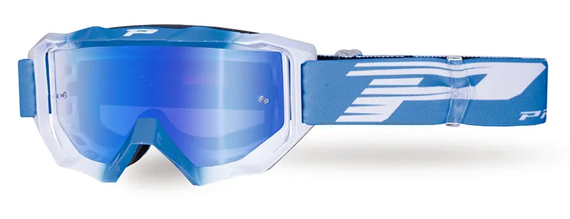 Очки PROGRIP Venom 3200 FL Light blue/White Multilayer mirror Light blue Lens (3200-327-FL) PROGRIP