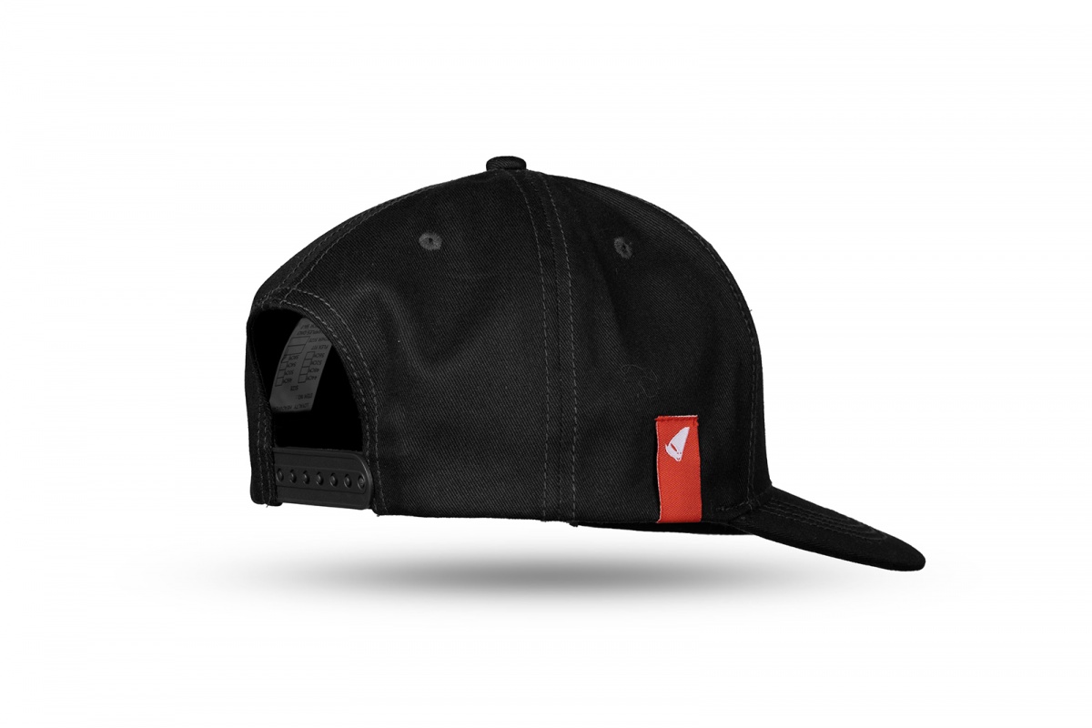 Бейсболка UFO with Silver logo, Black, OS (CP04526) UFO PLAST