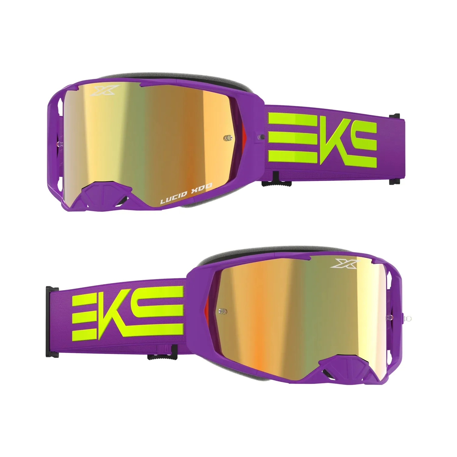 Очки EKS (X) BRAND Lucid Flag Purple Flo Yellow - Gold Mirror Lens (067-12080) EKS BRAND Очки EKS (X) BRAND Lucid Flag Purple Flo Yellow - Gold Mirror Lens (067-12080) EKS BRAND