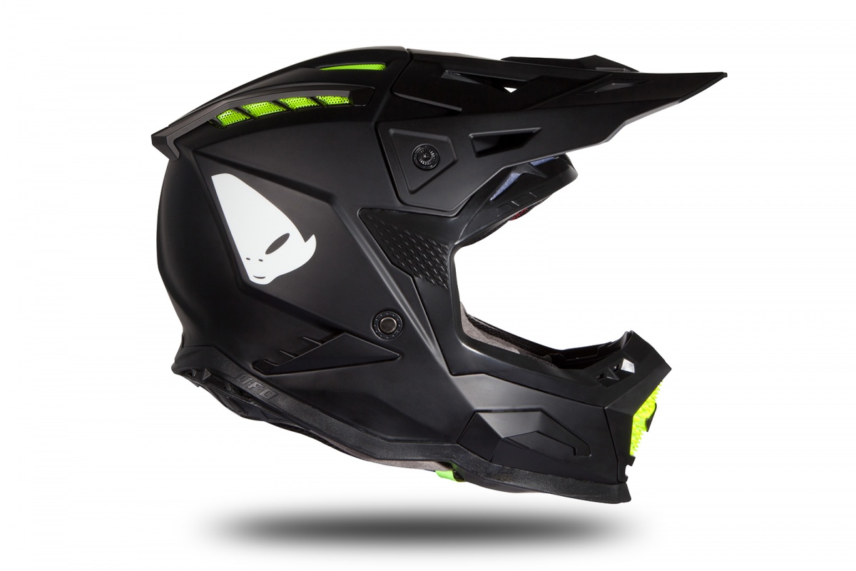 Мотошлем UFO HELMET ECHUS Black Matt UFO PLAST