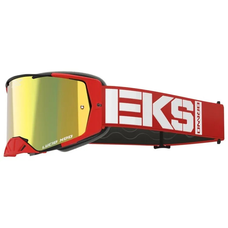 Очки EKS (X) BRAND Lucid Goggle Caliber Red/White - Gold Mirror Lens (067-12045) EKS BRAND Очки EKS (X) BRAND Lucid Goggle Caliber Red/White - Gold Mirror Lens (067-12045) EKS BRAND