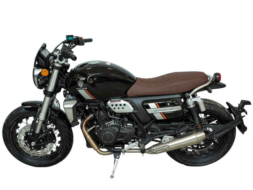 Мотоцикл CYCLONE RE401 (SR400-B) черный 2024