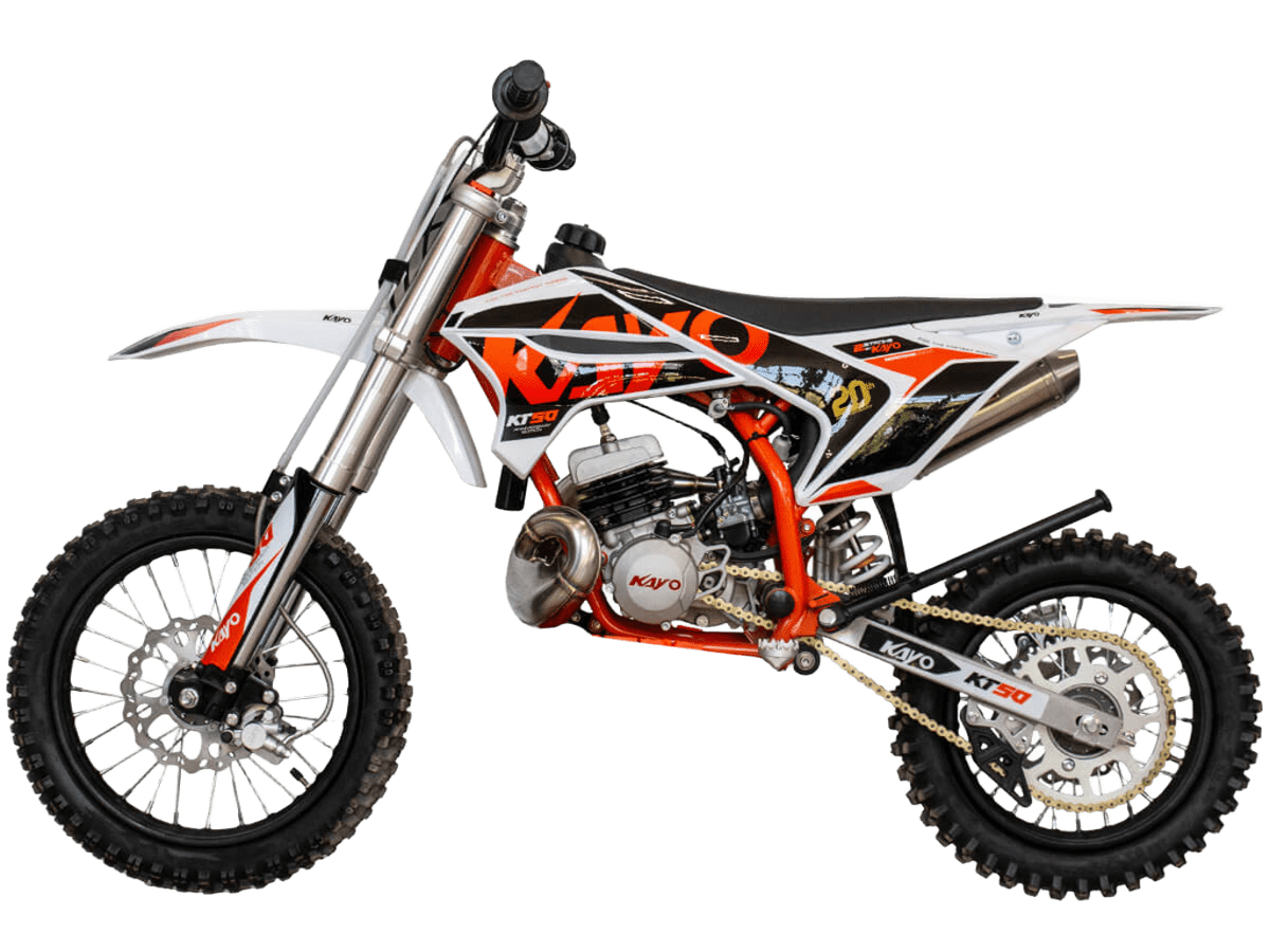 Питбайк KAYO KT50L 2T 14/12 автомат (2024)
