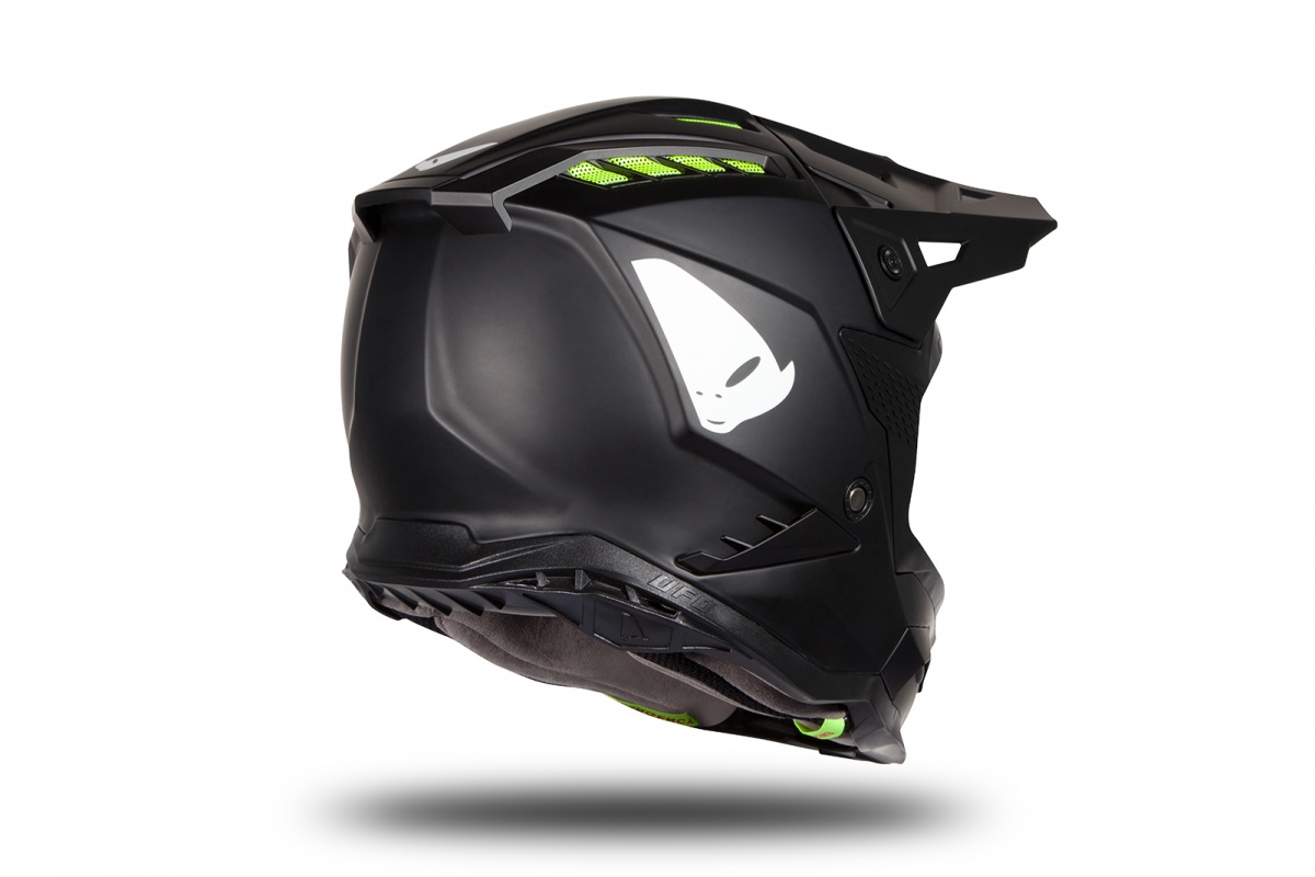 Мотошлем UFO HELMET ECHUS Black Matt UFO PLAST