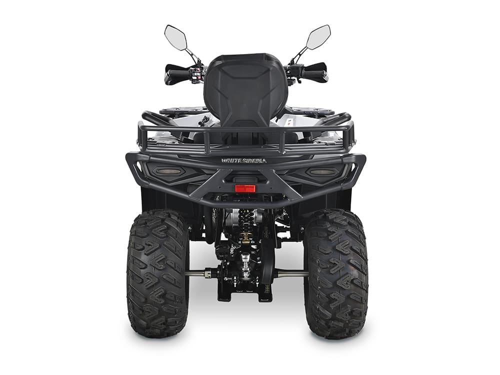 Бензиновый квадроцикл WHITE SIBERIA BARS 320CC PRO (серый)