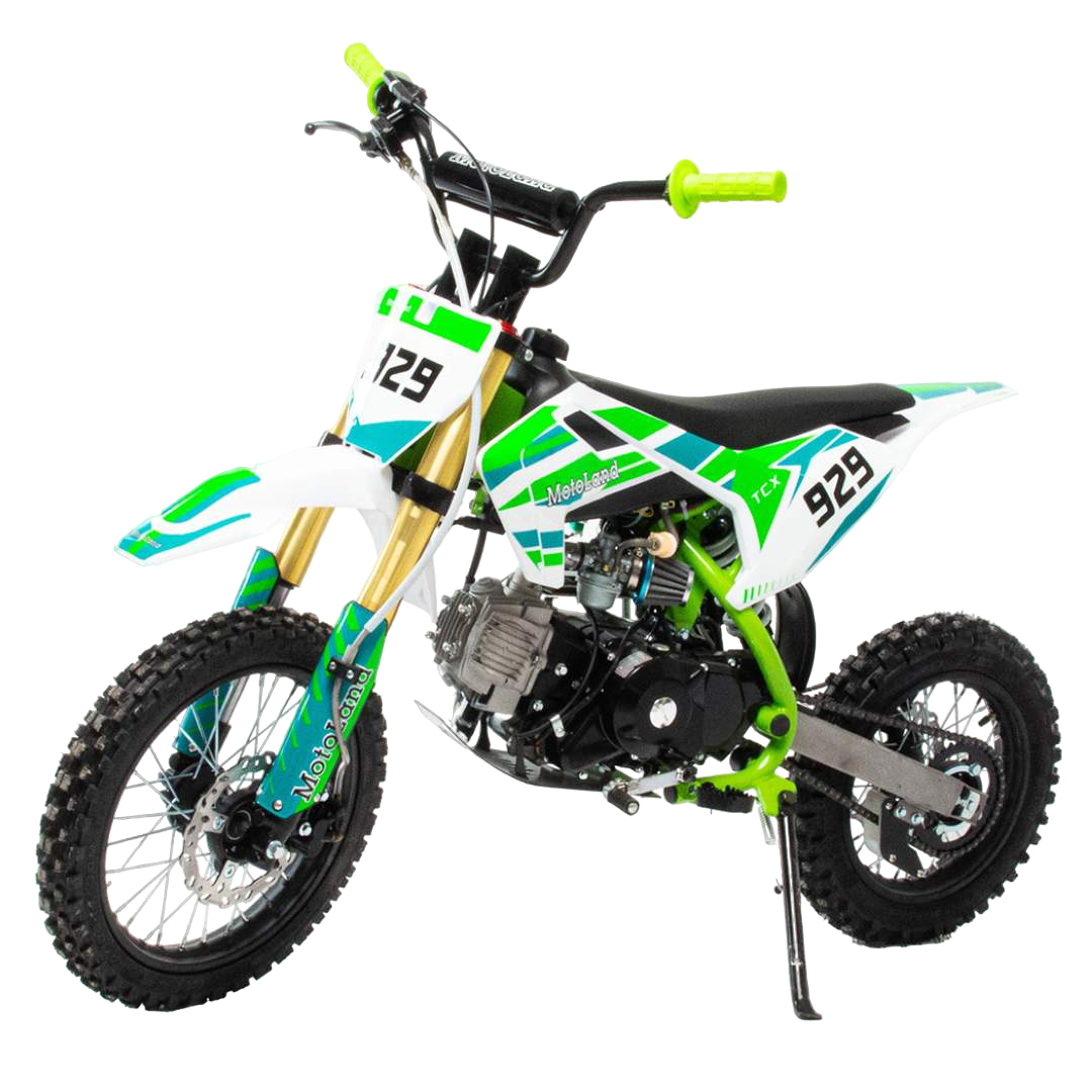 Питбайк Motoland TCX125 14/12 зеленый
