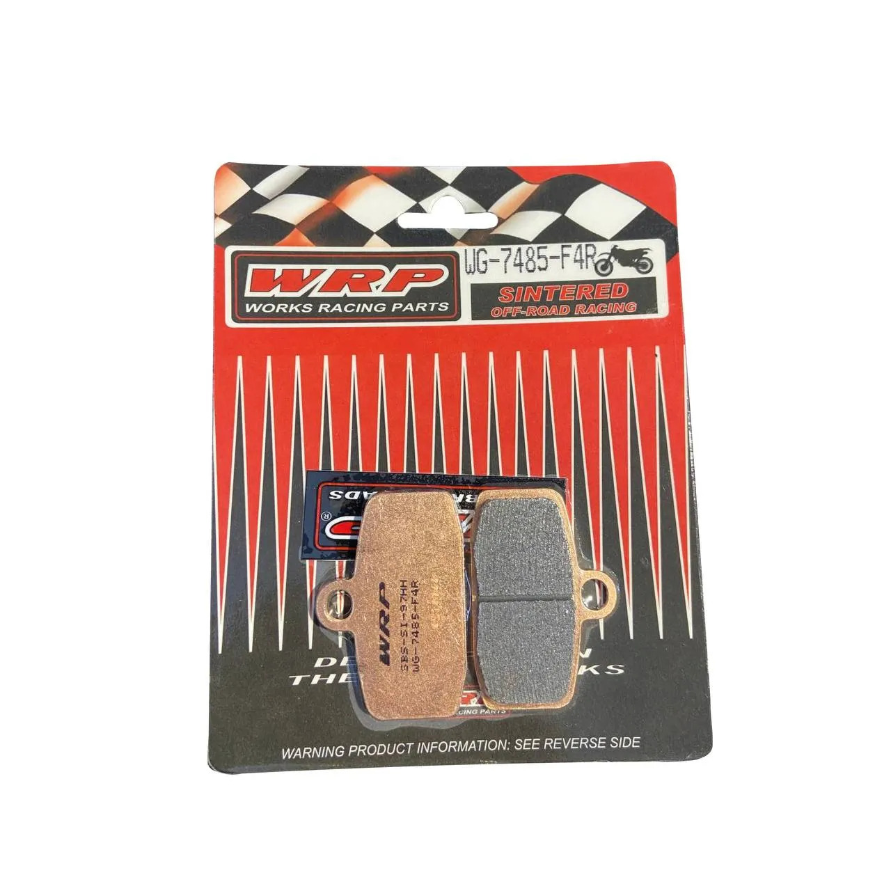 Колодки передние WRP KTM SX85, HQV TC85 , 2012-20 Racing (WG-7485-F4R) WRP