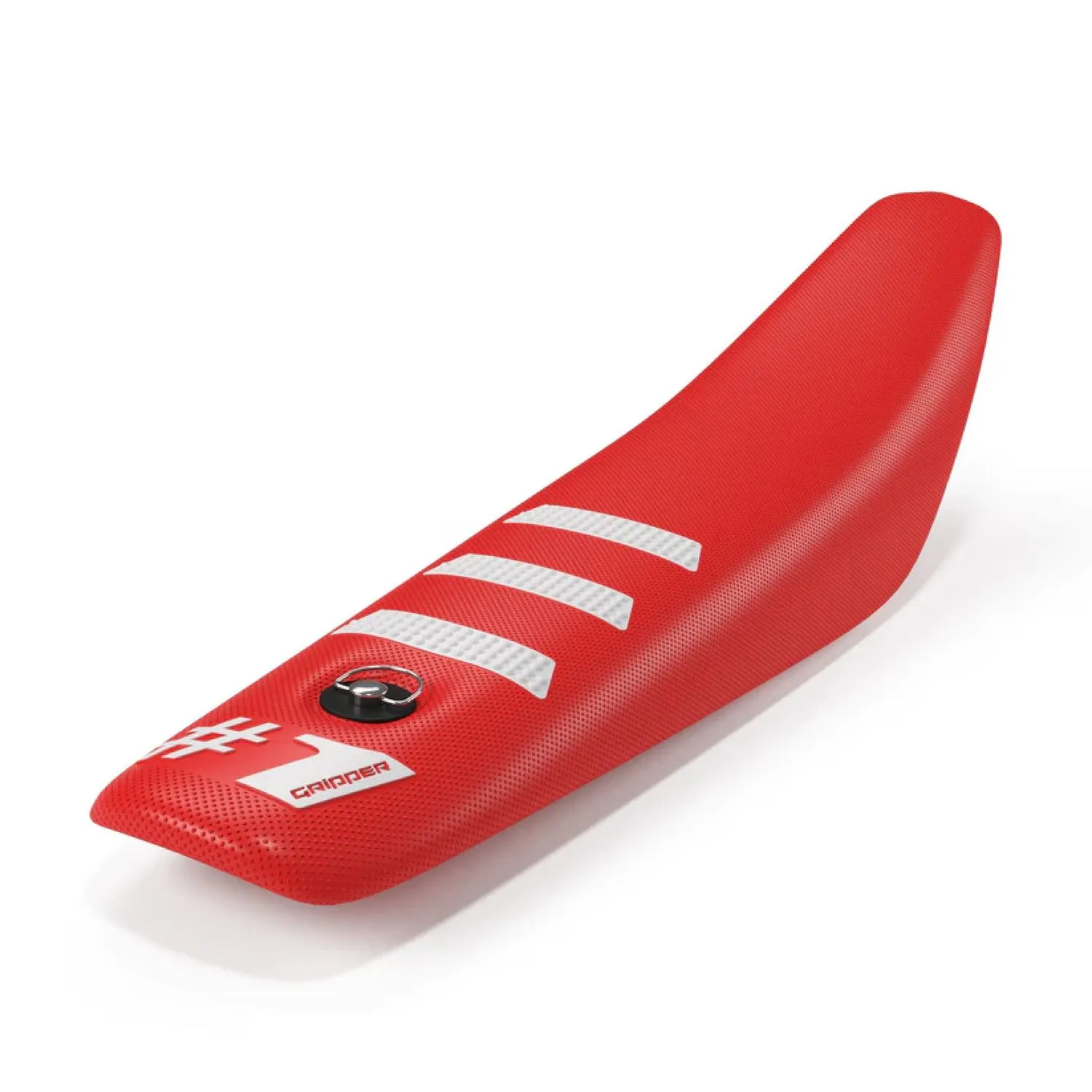 Чехол сидения универсальный MINI ONEGRIPPER RIBBED, Red/White (OGSC03-LRM-RDWHWH) ONEGRIPPER