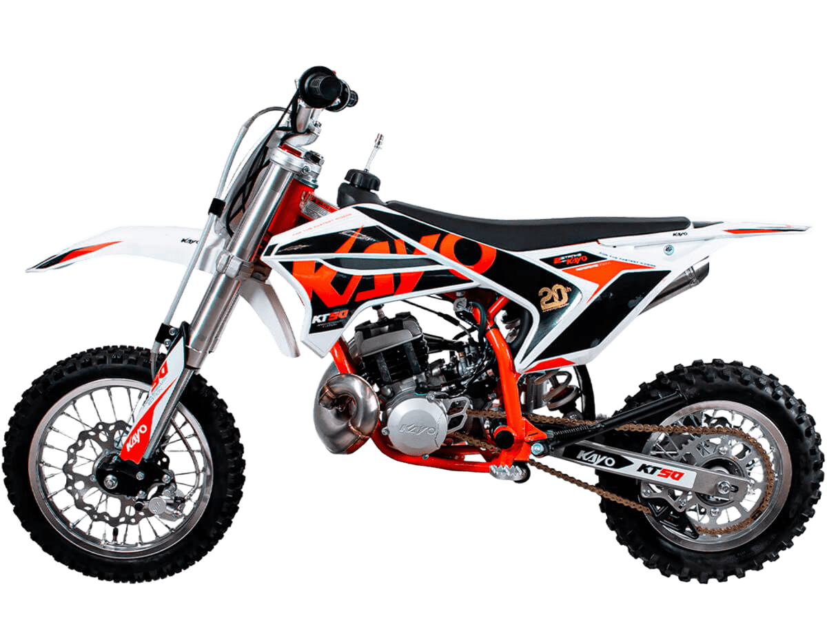 Питбайк KAYO KT50 2T 12/10 автомат (2022)