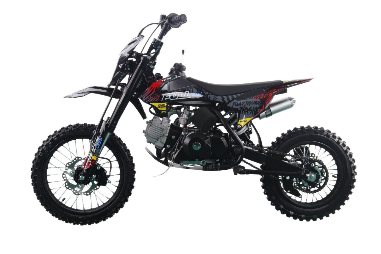 Питбайк FullCrew Power Trasher 125cc 14\12 (п\автомат эл.стартер)