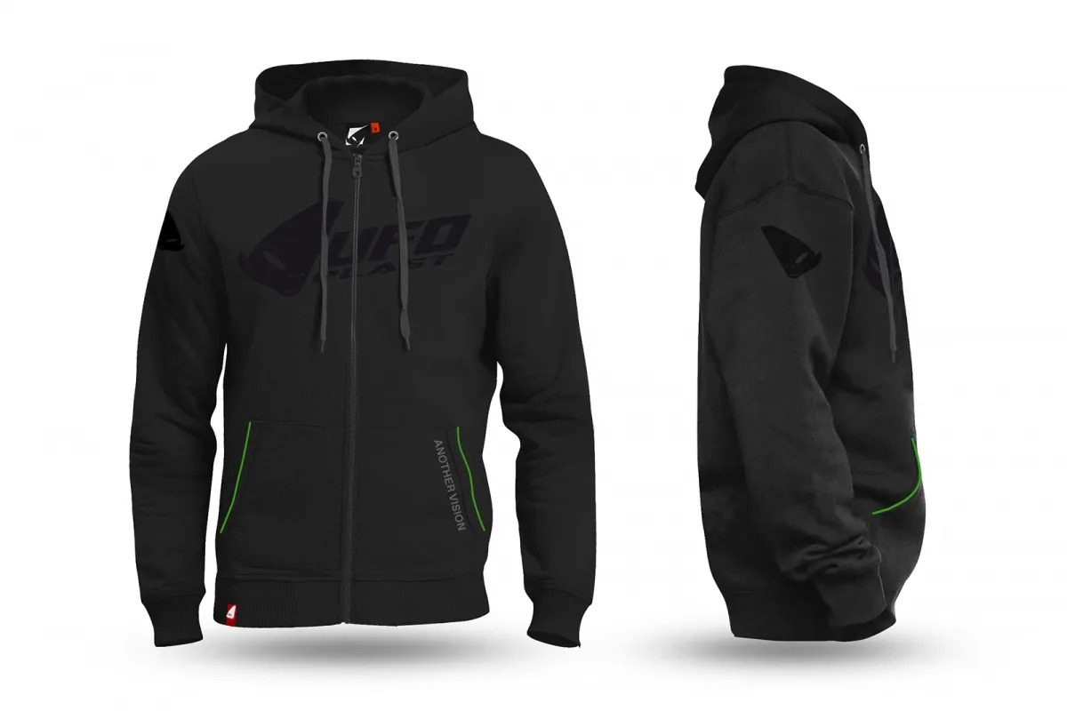 Толстовка UFO HOODED SWEATSHIRT Black-M UFO PLAST Толстовка UFO HOODED SWEATSHIRT Black-M UFO PLAST