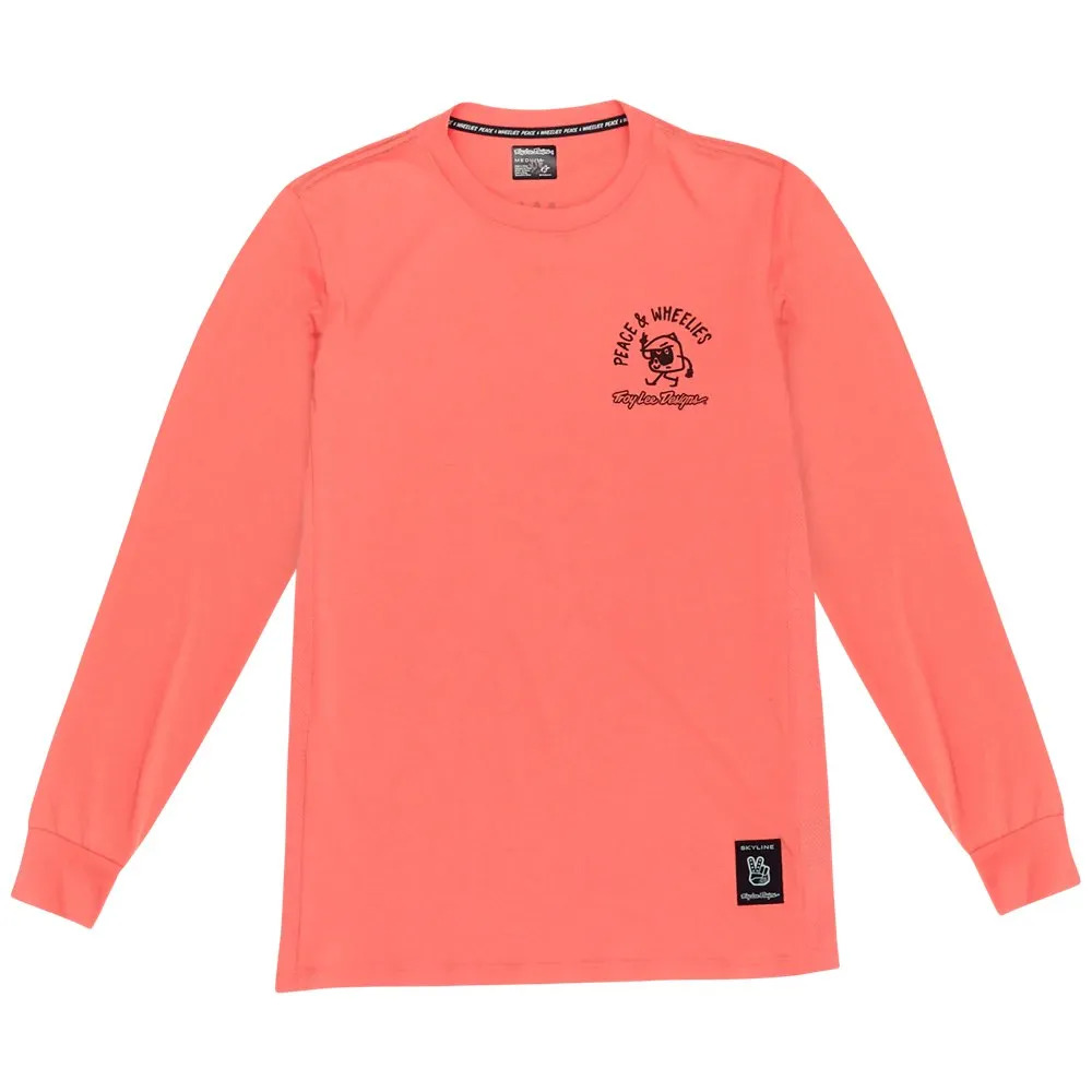 Велоджерси подростковая Troy Lee Designs Skyline Ride Tee LS P&W Melon Troy Lee Designs Велоджерси подростковая Troy Lee Designs Skyline Ride Tee LS P&W Melon Troy Lee Designs