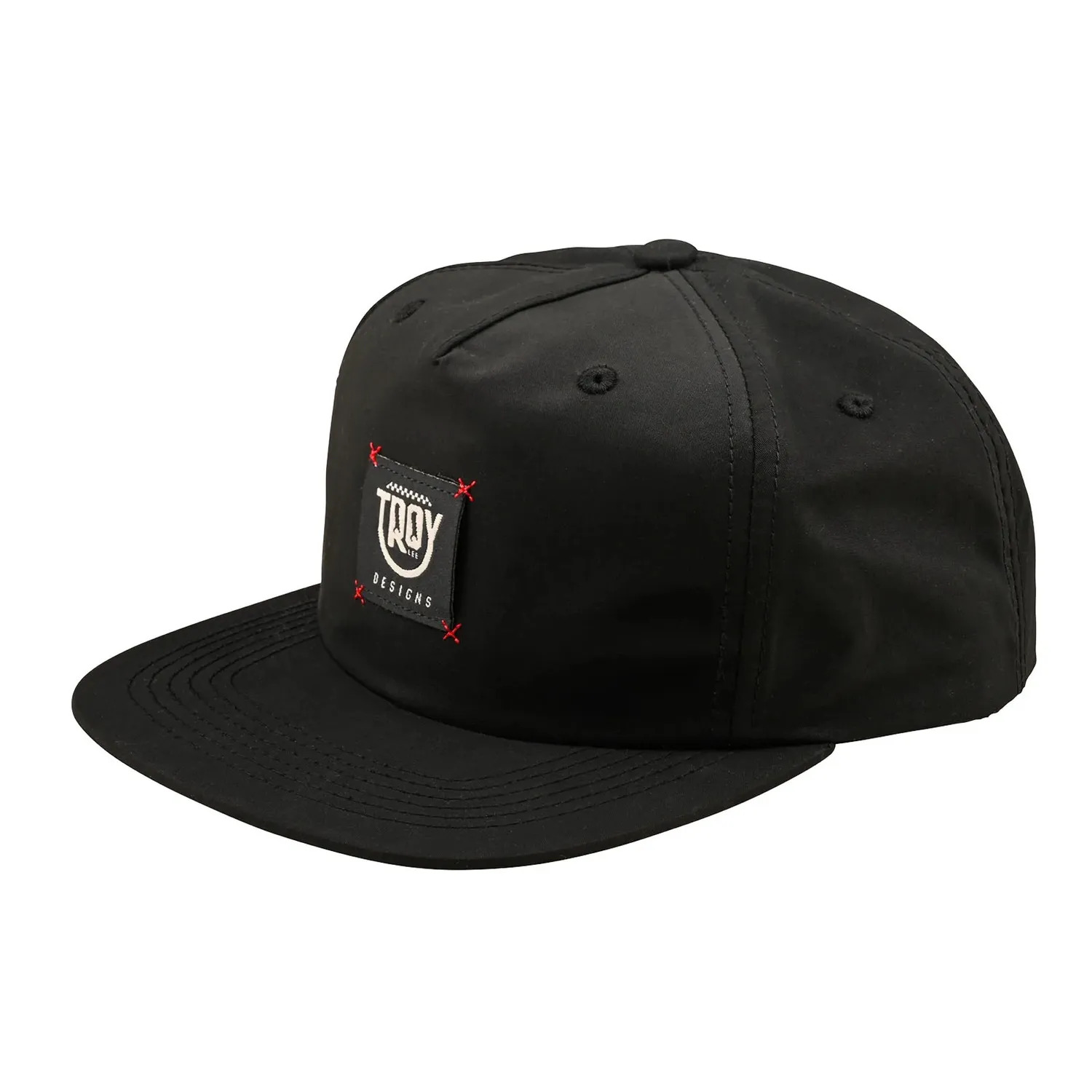 Бейсболка Troy Lee Designs Unstructured Signature, Smiley Black, OS (780766000) Troy Lee Designs