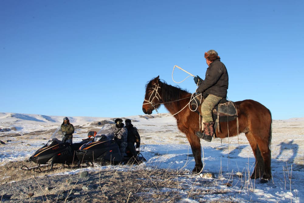 Снегоход РУССКАЯ МЕХАНИКА ТАЙГА Патруль 550 SWT